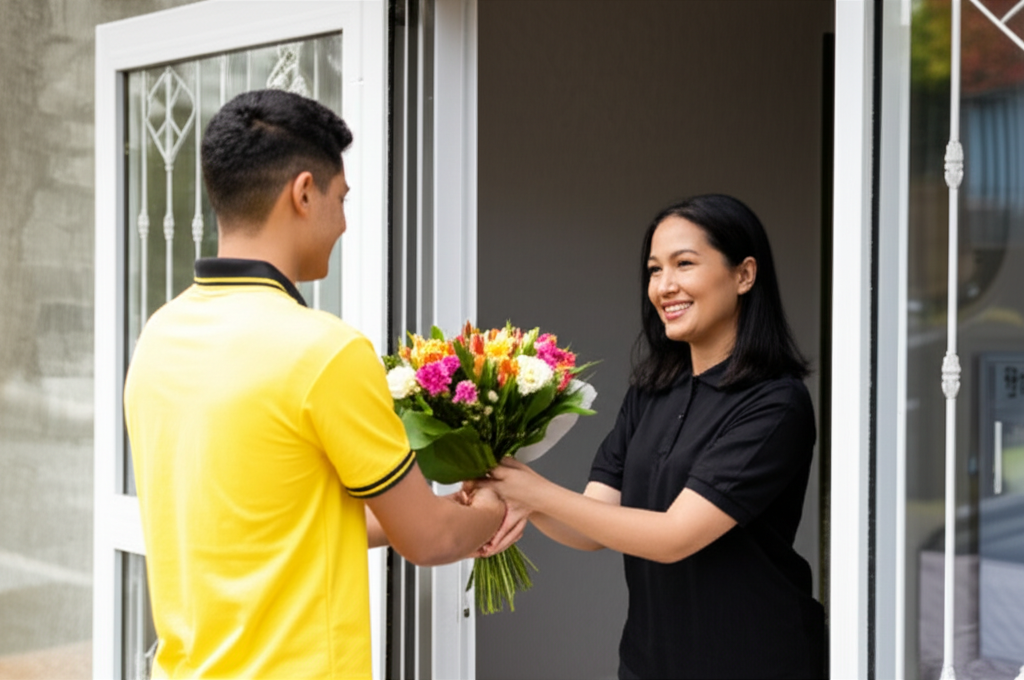 Entrega de flores a domicilio en Bucaramanga área metropolitana
